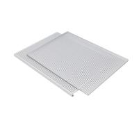 Set di 2 teglie antiaderenti per pasta sfoglia e teglia forata Mille Feuille per dessert Forniture da cucina Teglie da forno perforate