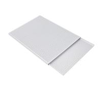 Set di 2 teglie da forno antiaderenti perforate per pasta sfoglia e carne, vassoio da forno per dolci Mille Feuille Bakewares in alluminio