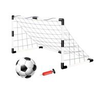 Set di 2 telai for porta da calcio, set di porta da calcio gonfiabile for bambini, pieghevole, giocattolo sportivo for interni ed esterni