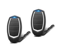 [Set di 2] Telecomando per porta del garage automatico - Compatibile solo con i sistemi Motorline Falk MX4SP - 4 canali, codice rotante, frequenza 433,92 MHz