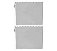 Set di 2 tende in rete per camino, da appendere, barriera antincendio, barriera antincendio per bruciare il legno, catena di sicurezza per la protezione del camino domestico