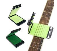 Set di 2 tergicristalli per corde per chitarra, panno per la pulizia della tastiera della chitarra, strumento di pulizia portatile, accessori per la cura degli strumenti, adatto per chitarra, basso