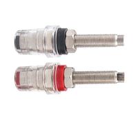 Set di 2 terminali schermati trasparenti per una trasmissione stabile in amplificatori e soundbox