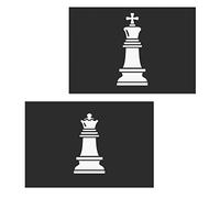 Set di 2 tovagliette rettangolari, 100% Made in Italy, Tovagliette americane antimacchia con stampa digitale, antiscivolo e lavabili, Modello Sandy, cm 40x30