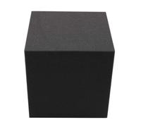Set di 2 trappole acustiche angolari in schiuma fonoassorbente | Pannelli in schiuma acustica | Trattamento acustico per studi di registrazione | Blocco angolato insonorizzato | (2x CUBE, 25cm)