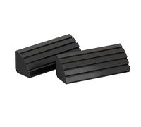 Set di 2 trappole acustiche angolari per bassi | 23x50cm | Assorbimento delle basse frequenze per studi e teatri | Insonorizzazione, assorbimento, diffusione [x2 POLETRAP-H | Nero]