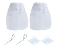 Set di 2 trappole per pelucchi per asciugatrice, strumento di pulizia, accessorio per aspirapolvere per borse in cotone, nylon, biancheria per animali domestici, lavandino, casa