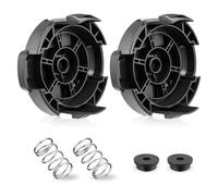 Set di 2 Trimmer Head Caps Covers Con Molle Per QuickFeed Parti Per DCST922P1 DCST922B DCST972X1 Serie