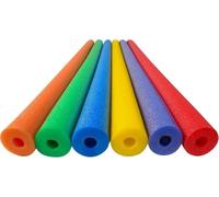 Set di 2 tubi galleggianti in schiuma per piscina, per progetti artigianali, multiuso, 120 x 6 cm, colore: blu
