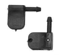 Set di 2 ugelli per lavavetri anteriore per parabrezza da 12 mm, con sistema di ugello triplo regolabile per più veicoli