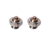 Set di 2 valvole di sicurezza in rame per caffettiera, 7,86 mm