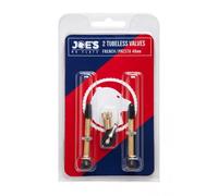 Set di 2 valvole Joe's Presta Tubeless Noir