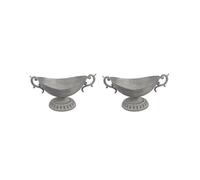 Set di 2 vasi da tavolo a forma di urna per fiori, per anniversario, cerimonia, tromba, pianta, urna, 36 x 17,2 x 21,2 cm, 36 x 17,2 x 21,2 cm