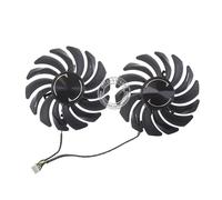 Set di 2 ventole for scheda grafica PLD09210S12HH DC12V 0,40A 4PIN GTX1660Ti, compatibile con MSI, GeForce, GTX 1660 Ti ARMOR 6G OC