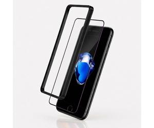 Set di 2 Vetri Temprati 9H per iPhone 7 Hardy Hardura con Quadro Applicatore
