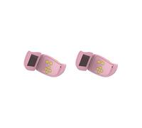 Set di 2 videocamere per bambini per bambini, ragazze, ragazzi, 2 pollici, supporto schermo 32 G, scheda TF rosa, 10,5 pollici