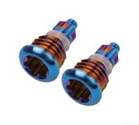 Set di 2 viti di spurgo per leva del freno della bicicletta, con O-Ring, per Magura MT2, MT4, MT5, MT7, MT8, in lega di titanio, componenti per freni di bici, accessori per ciclismo, diversi colori