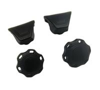Set di 2 viti per casco da calcio con clip in plastica e dadi per riparare e fissare parti del casco da calcio senza attrezzi aggiuntivi