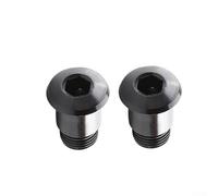 Set di 2 viti per deragliatore posteriore per fissaggio ruota posteriore in lega di alluminio resistente compatibile con TZ50 e TX35 (lunghe)