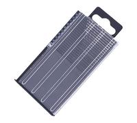 Set di 20/25 punte elicoidali di piccole dimensioni assortite per attività di foratura complesse in vari materiali con scatola di facile accesso apertura del foro elettrico