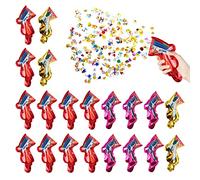 Set di 20 cannoni per coriandoli, per matrimoni, compleanni, anniversari, San Valentino, carnevale.