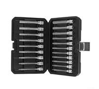 Set di 20 chiavi a bussola esagonali per la manutenzione del veicolo, testa conica estesa per applicazioni