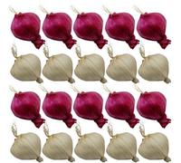 Set di 20 chiodi di garofano artificiali in schiuma, per decorazioni rustiche della cucina, esposizioni di ristoranti e oggetti di scena per fotografia alimentare con aspetto realistico