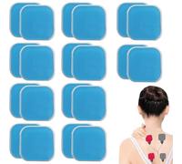 Set di 20 cuscinetti in gel di ricambio, 40 x 40 mm, elettrodi per addominali, utilizzabili su Beurer-EM 59, gel di ricambio compatibile con EM 59 Heat Digital TENS