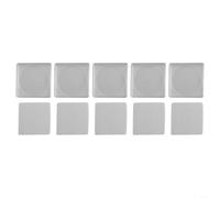 Set di 20 custodie quadrate per capsule di monete, con schiuma regolabile, scatole di plastica per collezionisti di monete, vari diametri (17/22/27/32/37 mm)