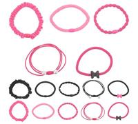 Set di 20 Elastici per Chioma da Donna ad Alta Elasticità | Tessuto e Gomma, per Acconciature da Festa e Condivisione tra Amiche, Mantiene la Forma Uso Versatile