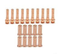 Set di 20 elettrodi al plasma e ugelli per torcia da taglio al plasma Cebora CP-70 Air - 1403 1395/L compatibile con apparecchiature di saldatura da 50 A a 70 A