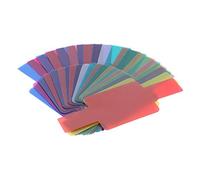 Set di 20 filtri in gel di colore fotografico a colori Speedlite Copertura di protezione calda Adattatore convertitore per obiettivo fotocamera digitale Tappo posteriore Supporto da viaggio Base