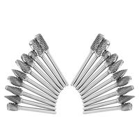 Set Di 20 Frese In Carburo Di Tungsteno 3 X 6Mm