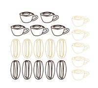 Set di 20 graffette creative multifunzionali per libri, per ufficio, scuola, documenti, artigianato, accessori colorati