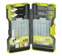 Ryobi RAK20JB Set lame per seghetto alternativo 20 pz 75–100 mm Legno/Metallo