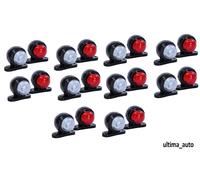 Set Di 20 Mini 12V LED Rubber Stalk Marker Lights Lorry Truck Trailer Chassis