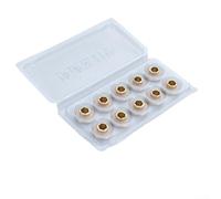 Set di 20 nastri sigillanti in ottone, silicone e PPR, a prova di perdite, per raccordi G1/2, compatibili con acqua calda/fredda, fino a 100 °C, impianti idraulici per bagno