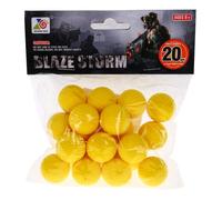 Set di 20 palline di schiuma Munizioni per pistole e fucili Blaze Storm per bambini 8+