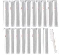 Set di 20 pettini monouso confezionati singolarmente; pettine antistatico per districare i capelli degli ospiti; set di pettini usa e getta per casa, hotel, campeggio, viaggi