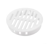 Set di 20 prese d'aria rotonde in rete ABS per l'uso in uffici, cucine e altri spazi che necessitano di ventilazione (bianco)