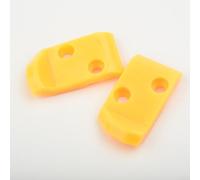 Set di 20 protezioni per dita e triangolari in nylon, per cambio pneumatici Corghi Hunter, progettati per l'uso con varie marche di smontagomme