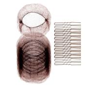 Set di 20 retine elastiche invisibili per capelli e 50 forcine per capelli a forma di U, per servizio di ristorazione, balletto, chignon, dormite e parrucche, set di accessori per capelli