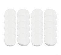 Set di 20 stoppini circolari in lana 2 4 x 0 10,2 cm per caminetti da tavolo resistenti al fuoco nucleo di ricambio per prestazioni estese