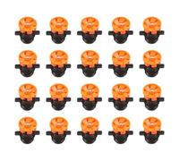 Set di 20 ugelli nebulizzatori con filettatura G12, 1/2", in plastica, per irrigazione di serre, giardini e agricoltura