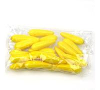 Set di 20 verdure artificiali, peperoncino rosso, patate, carote, zucche, aglio, arachidi, per cucina, casa, mercato, feste, decorazione per l'educazione prescolare (mais)