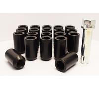 Set Di 20 X M14 X 1.5, Dadi Per Ruote Tuner (Neri)