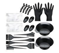 Set di 20 zone di tintura per capelli avanzate include pettini in plastica per una distribuzione precisa del colore anche la copertura dei capelli