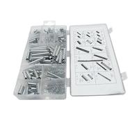 Set di 200 molle di compressione assortite, set completo di ingegneri di precisione per riparazioni domestiche, progetti di ingegneria, assortimento di molle
