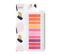 Set di 200 pennarelli adesivi della serie di caramelle | Ordinate Sticky Notes | Note adesive trasparenti per evidenziare | Strisce adesive | Marcatura laterale | Foglietti adesivi estetici | Planner