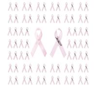 Set di 200 spille a forma di nastro con bellissimi disegni, spille per sensibilizzazione alla salute per tumori al seno, distintivo per la salute, D, come descritto